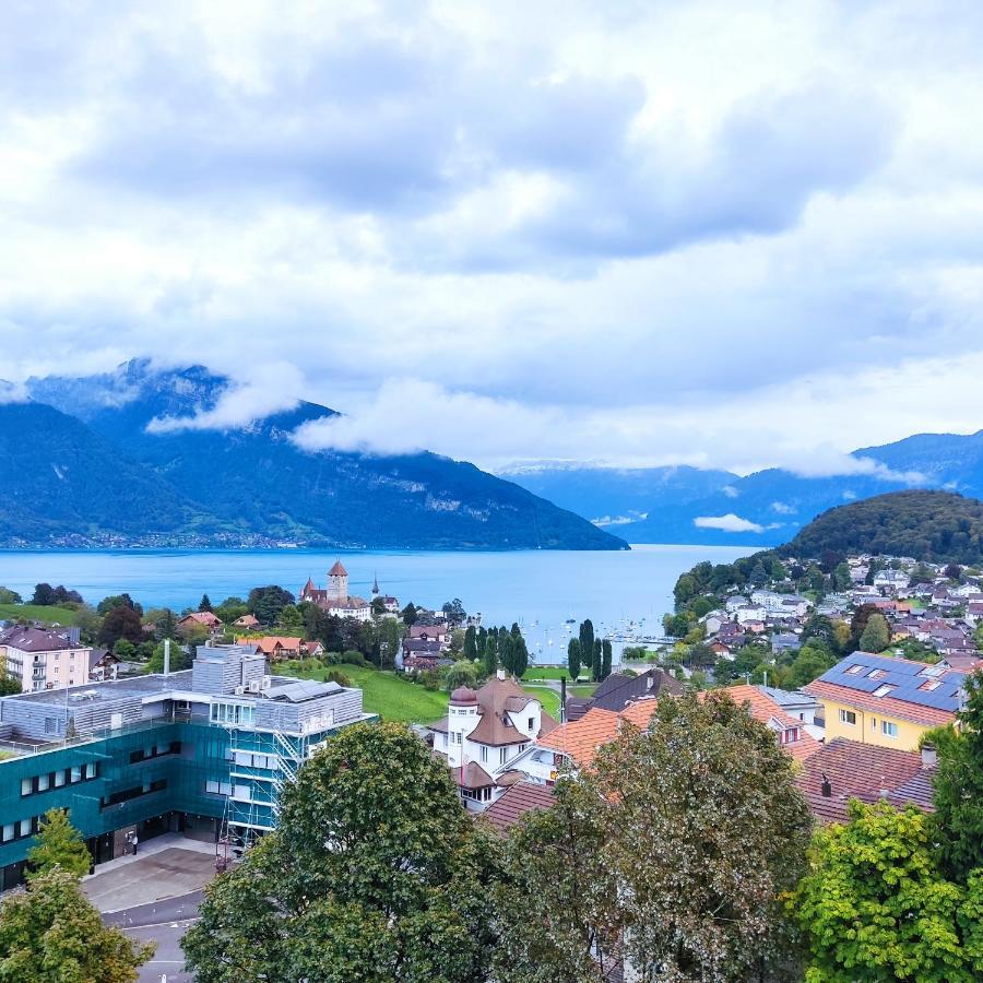 Spiez Lakeview By The Station Room A מראה חיצוני תמונה