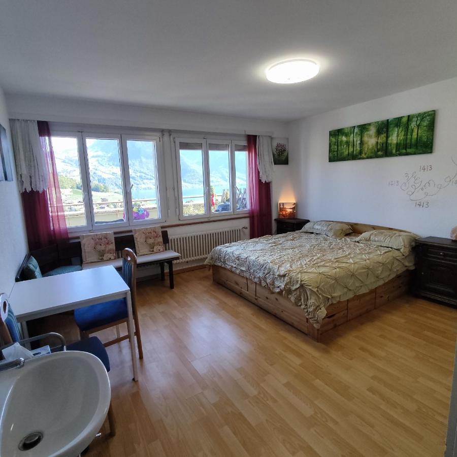 Spiez Lakeview By The Station Room A מראה חיצוני תמונה